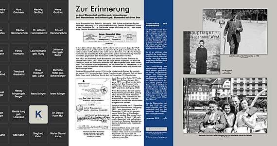 Gedenkst&auml;tte f&uuml;r die ermordeten Wiesbadener Juden